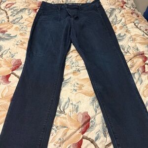 American Eagle Outfitters Sky High Jegging in Dark Blue size 18 Long